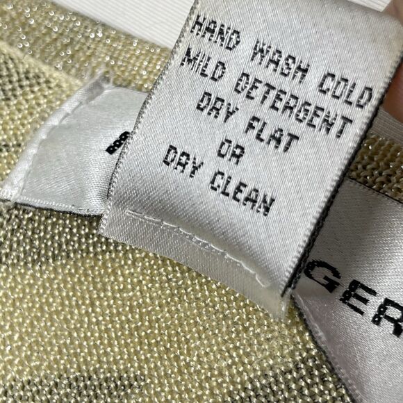 Y2K Iris Singer Cardigan M Patchwork Animal Print Leopard Glitter Mob Wife Glam - Picture 9 of 9